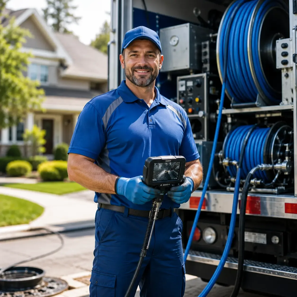 Local outdoor drain cleaning specialists in Allentown, NJ